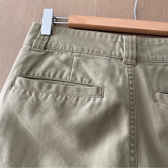 Aritzia tna low rise straight leg pant olive green - Picture 6 of 8